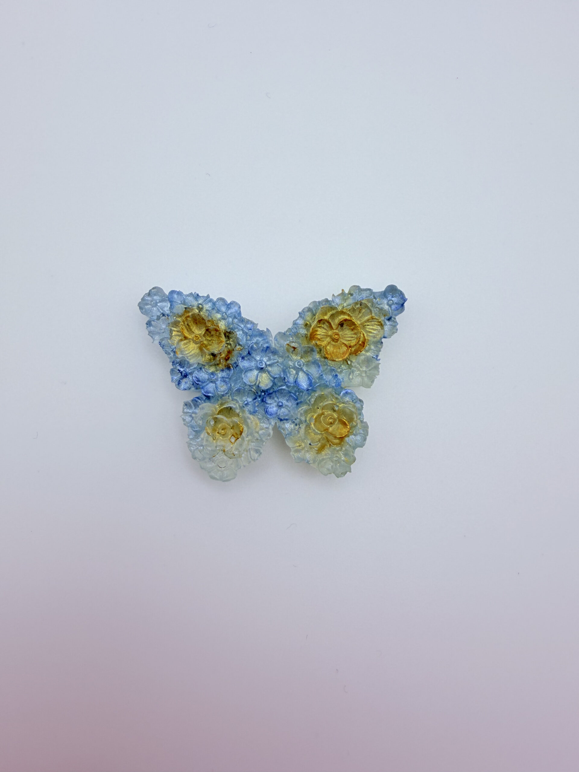 Decoratieve vlinder met bloemenpatroon - Afbeelding 2
